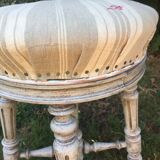 Antique swivel screw stool