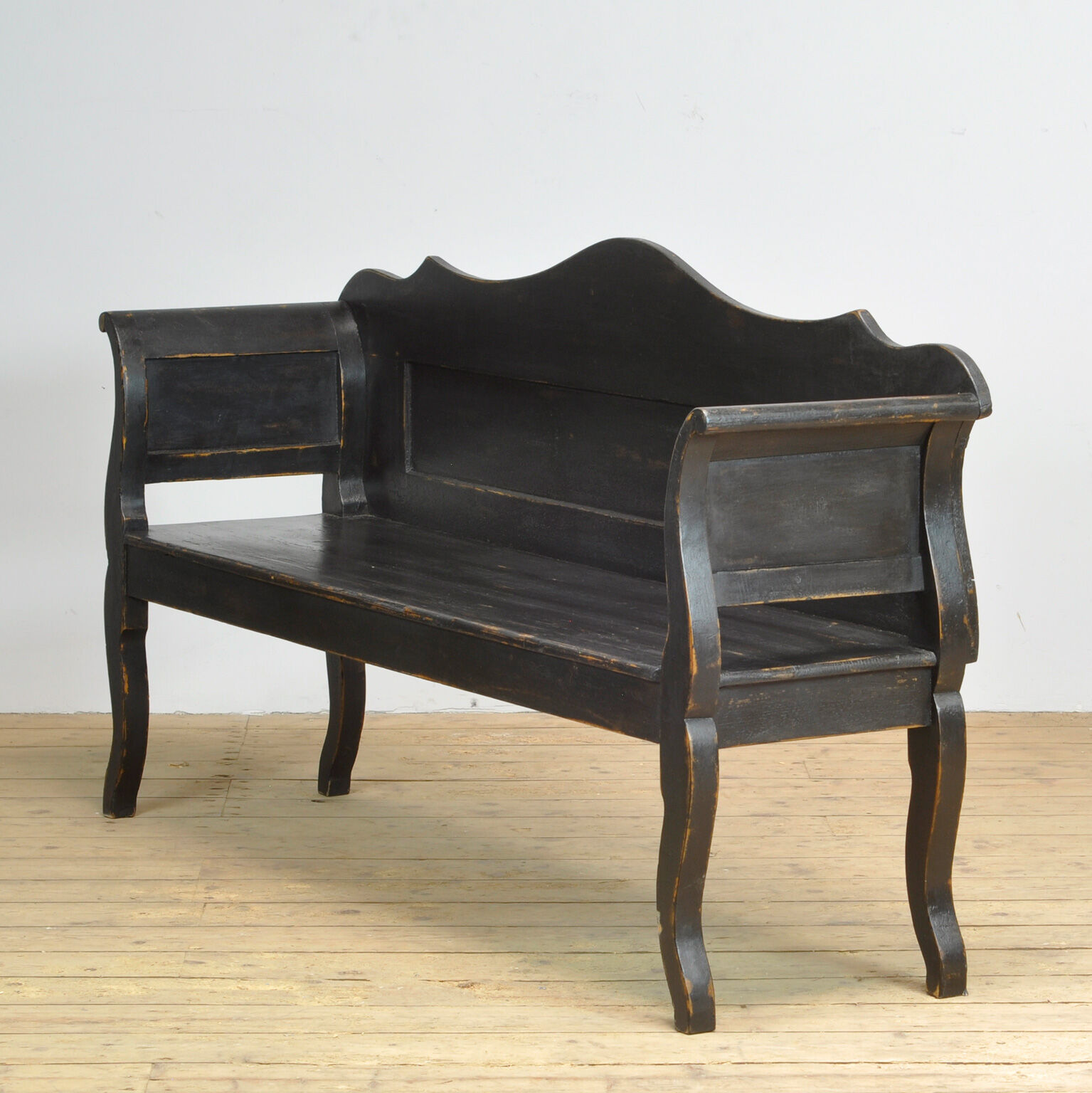 Antique Pine Bench, 1920s