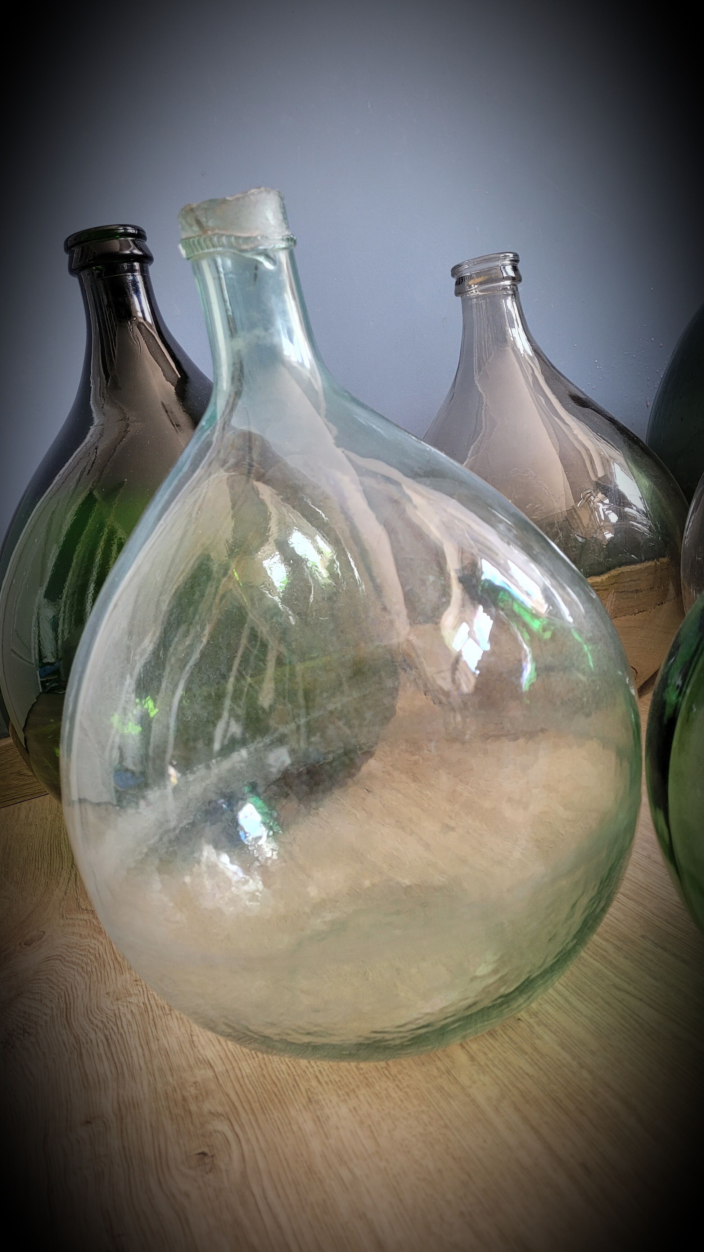 Demijohn 10l bluish