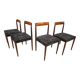 Lübke Teak Dining Chairs Set of 4, 1960