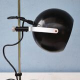 Mid Century Lamp Halo Leuchte Ball Eye - Space Age Black  - Germany Made