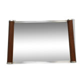 Rectangular mirror top art deco 25 x 37cm