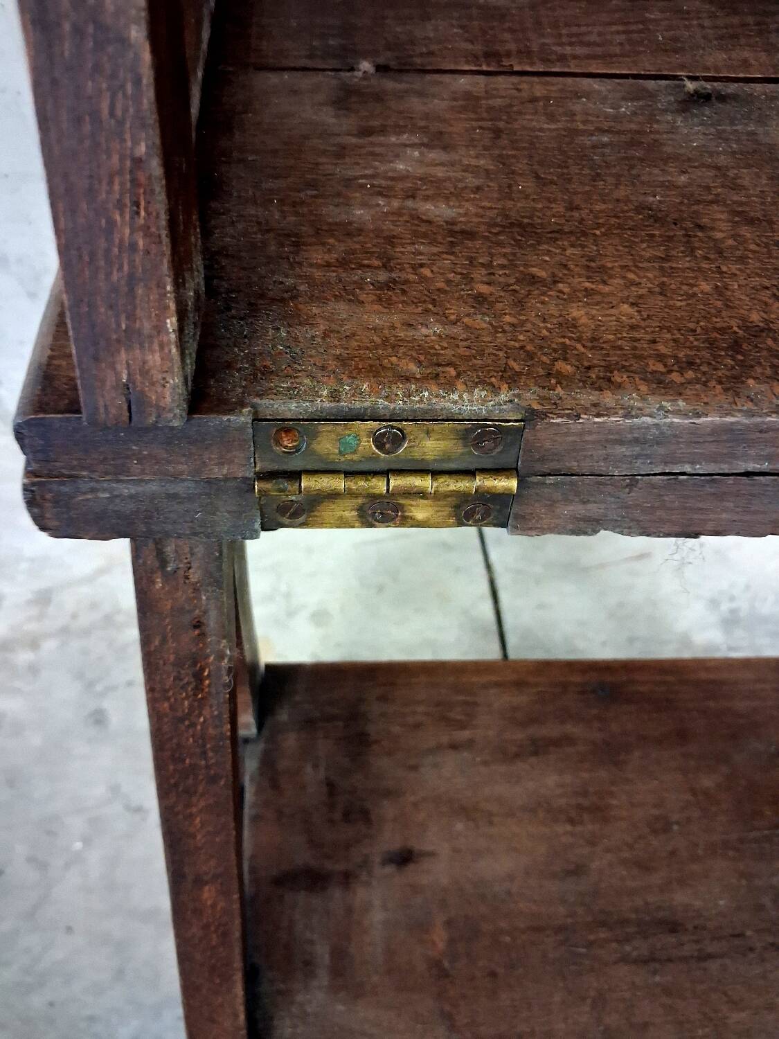 Library chair folk art stepladder