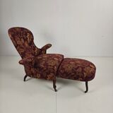 Early 20th-Century Adjustable Reclining Armchair by Drevette L.M., circa 19