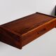 Pair of Scandinavian floating nightstands rosewood Denmark 1960