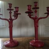 Paire de candelabres