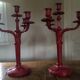 Pair of candelabras