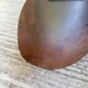 Table basse années 50 plateau bois exotique XXL