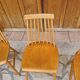 Chaise scandinave Ikea Stockholm vintage