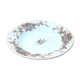 Old hollow dish Polychrome earthenware Floral decoration Diameter: 255mm