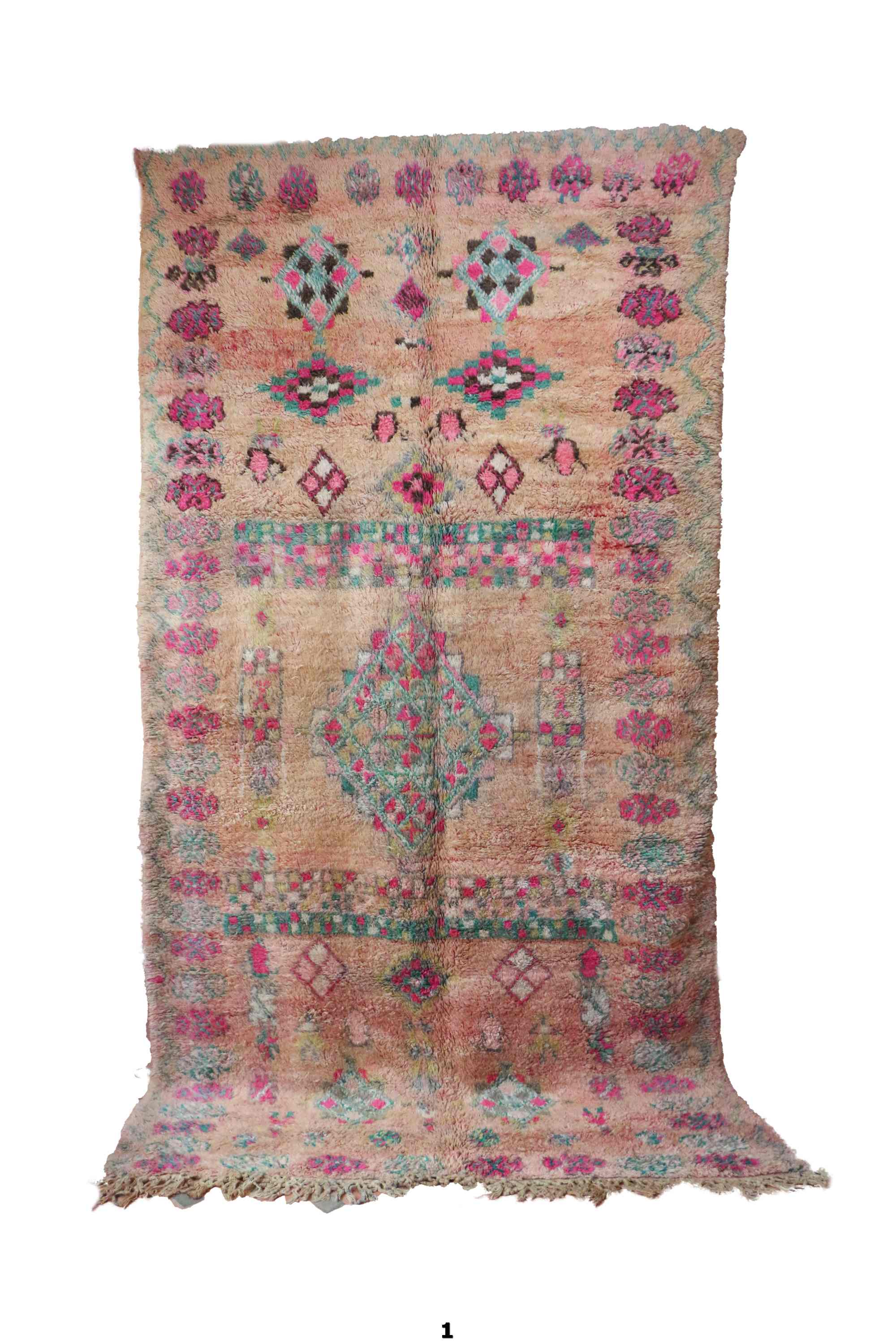 Moroccan carpet - 207 x 378 cm