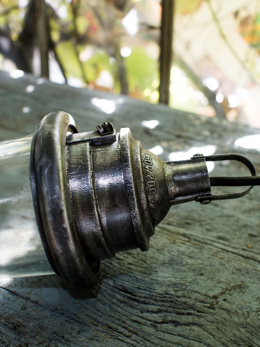 Industrial metal and glass suspension