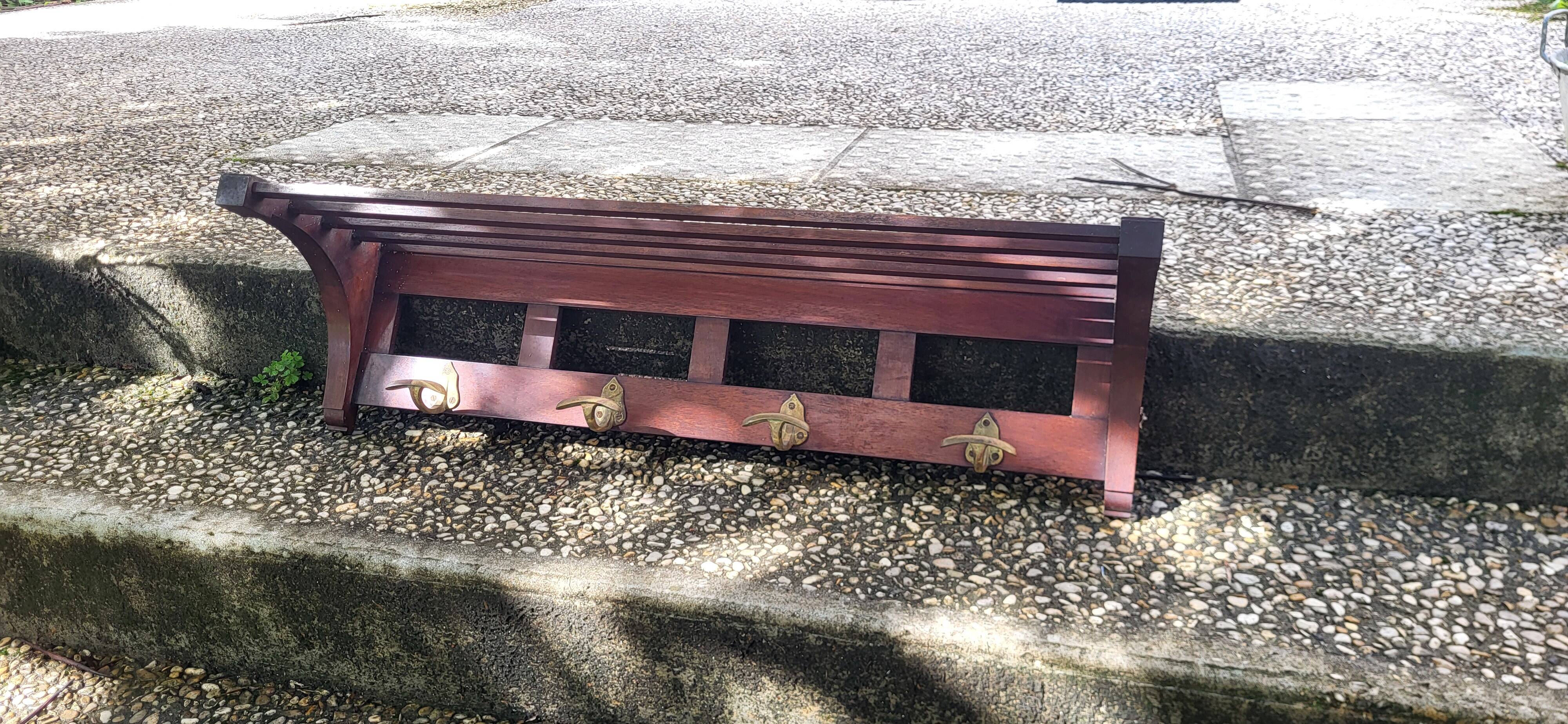 Entrance hall, coat rack