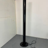 Italian iconic black Artemide Megaron uplighter floor lamp 1980s