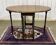 English folding oak table from the early 20th century GATELEG