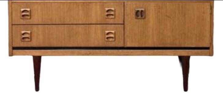 Vintage Scandinavian chest of drawers