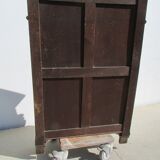 Gothic shelf showcase , solid oak