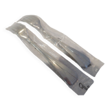 2 Christofle Atlantide silver-plated table forks in blister pack