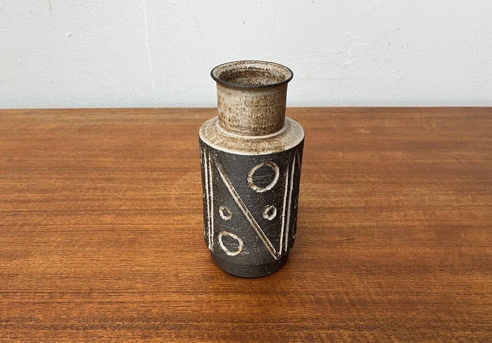 Mid-Century Danish Studio Pottery Vase from Lovemose Denmark, 1960s