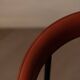 Vintage leather dining chair Arrben Italy, 1980s