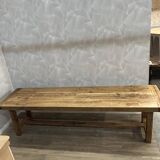 Genuine farmhouse table in renovated solid oak