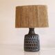 Lampe danoise en ceramique de Einar Johansen 1960