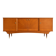 Vintage enfilade from the 50s-60s in geometric fan marquetry.