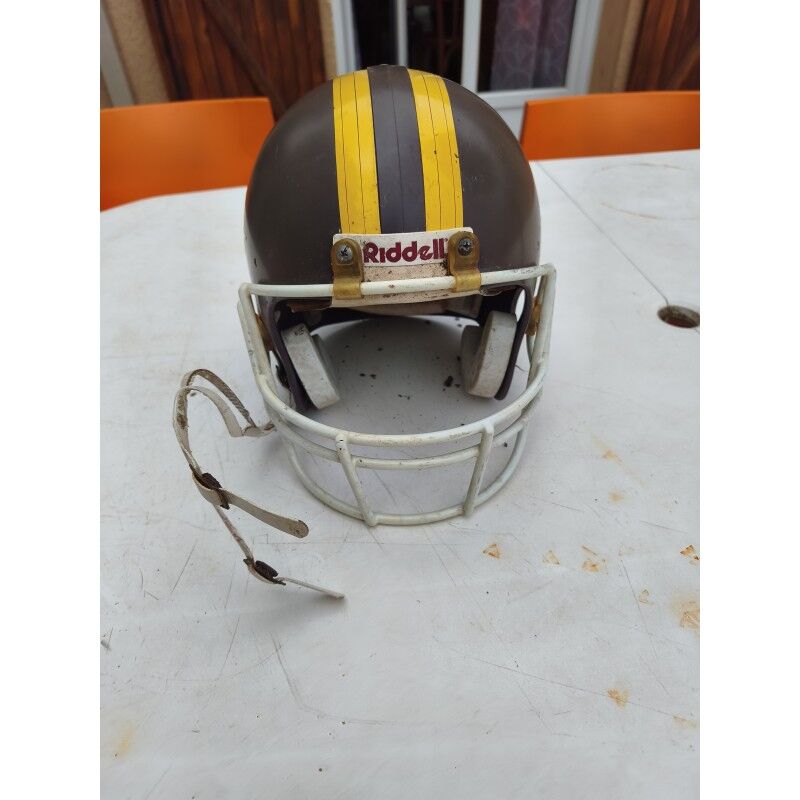 Vintage Pittsburgh American football helmet