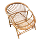 Fauteuil corbeille rotin
