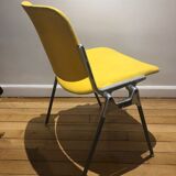 yellow giancarlo piretti chair for castelli