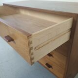 Chest of drawers In teak by Hans Wegner for RY mobler Dunemark 1960s