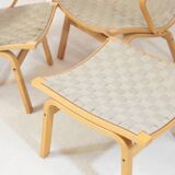 Finn Ostergaard armchairs and ottoman