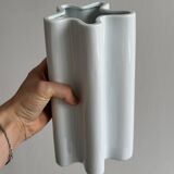 White porcelain vase