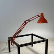 Luxo Regent lamp 1960 orange