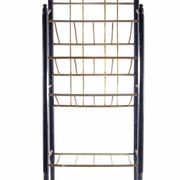 Vintage magazine rack by Ernst Rockhausen, Art Nouveau/Jugendstil from the 1920s.