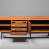 Danish sideboard in teak by Gunnar Nielsen for Tibergaard, 1960s