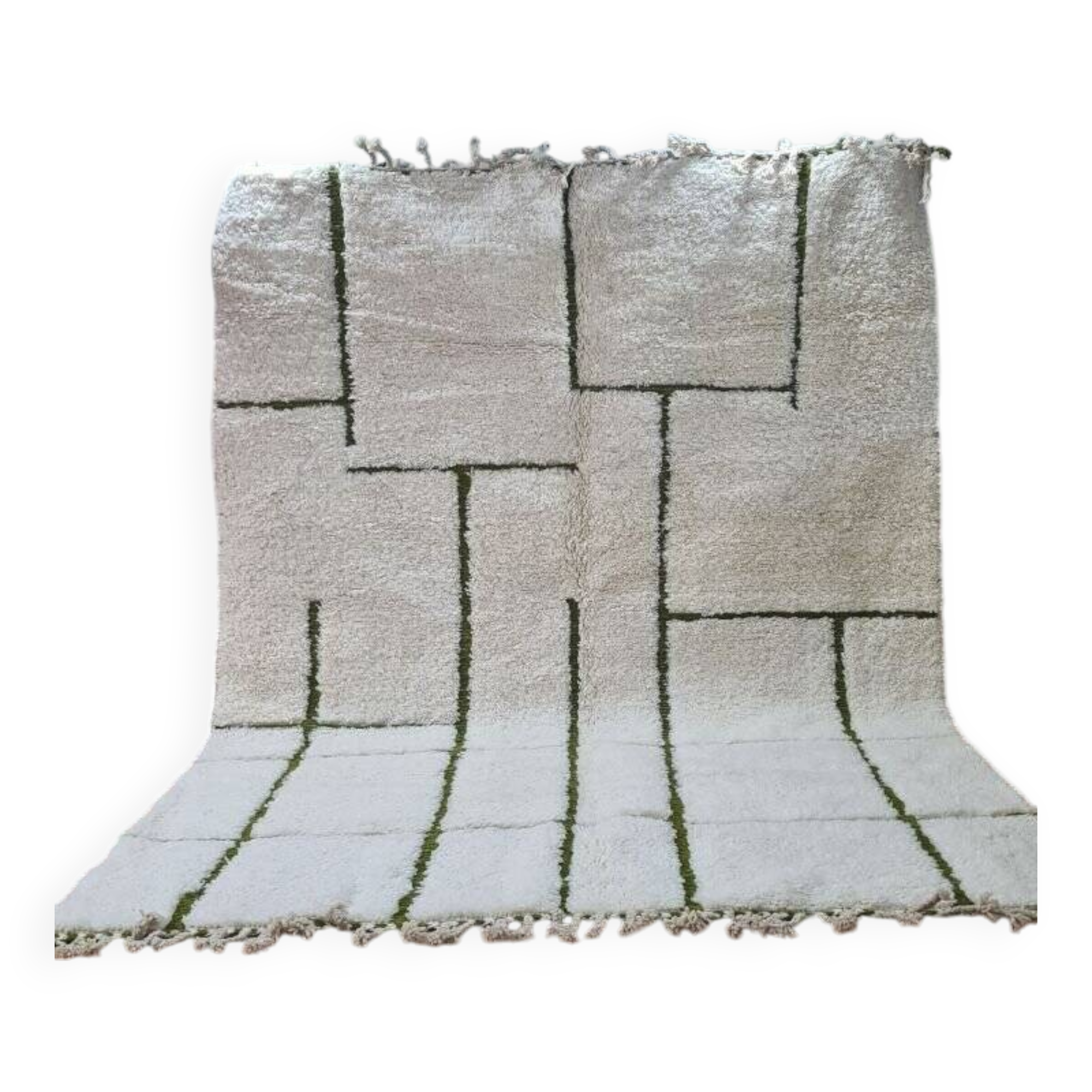 Handmade Beni Ouarain rug 300x200 cm