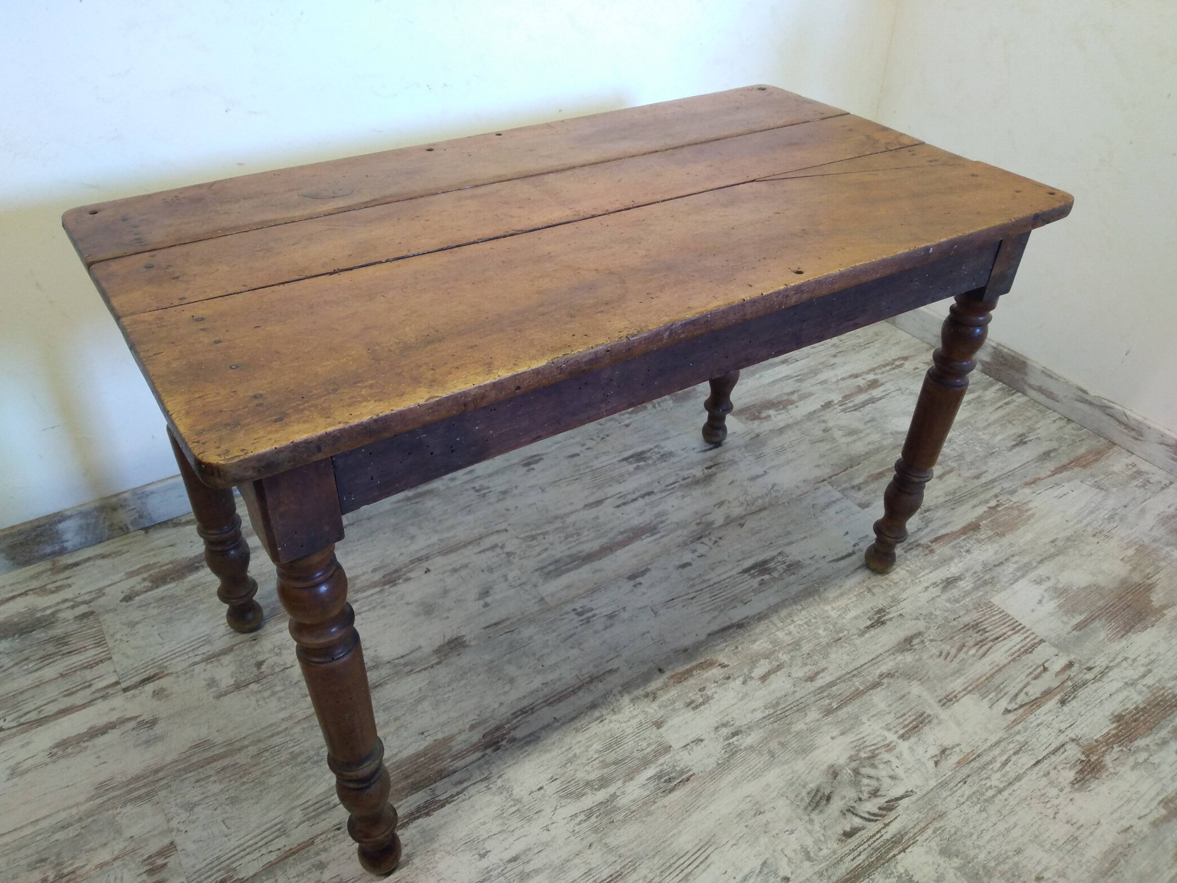 Old farmhouse table
