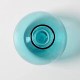 Vintage Mid-Century Light Blue Glass Vase by Arthur Persy / Sweden / 1950s