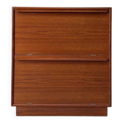 Cabinet danois vintage en teck, 2 portes