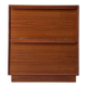 Vintage Danish teak wood cabinet with doors