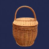 Vintage Wicker Picnic Basket