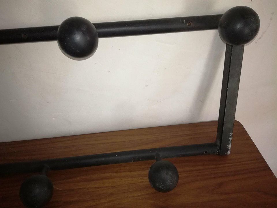 Industrial style coats rack