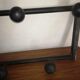Industrial style coats rack