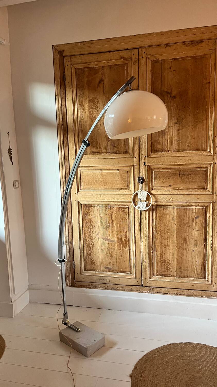 Lampadaire télescopique vintage – design Goffredo Reggiani, années 70