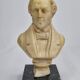 Buste en cire du compositeur Frédéric Chopin, 16 cm
