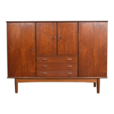 Buffet en teck danois du milieu du siècle, années 1960