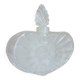Satin crystal bottle signed Lalique France 1993, model "Clarisse"