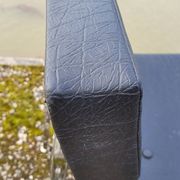 Paire de chaises en skaï design chromé - 1950s