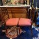 Paire de chaises en palissandre XIXe Napoléon III
